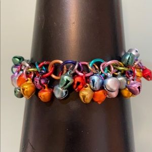 Colorful bells handcrafted bracelet!